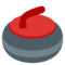 Curling Stone emoji on Emojione